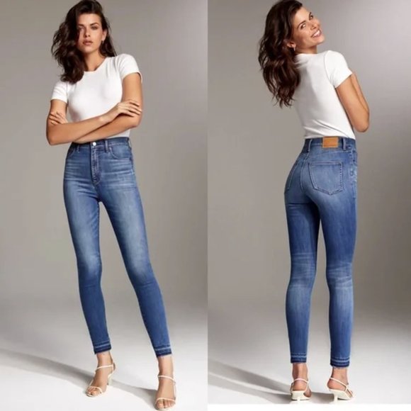 denim forum lola high rise skinny